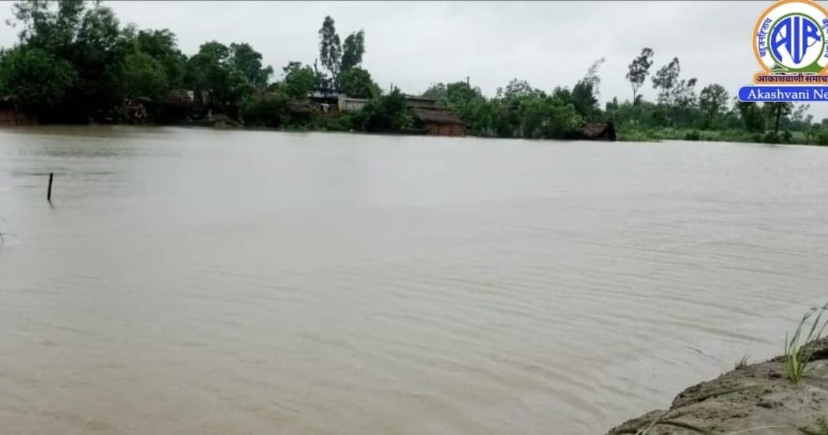 पीलीभीत में बढ़ा नदियों का जलस्तर