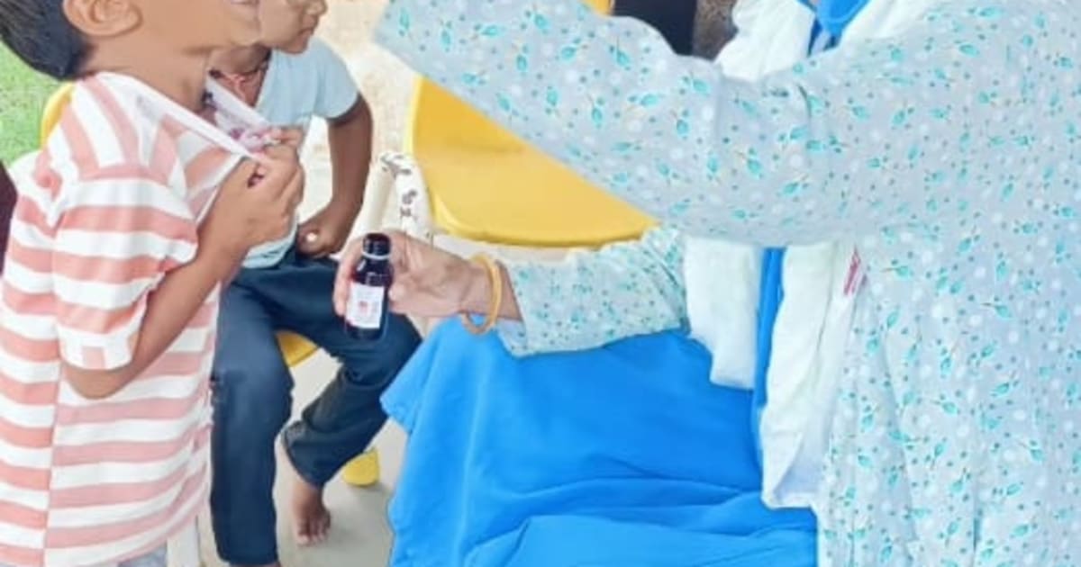 शक्ति दिवस पर एनीमिया की स्क्रीनिंग, मिला उपचार