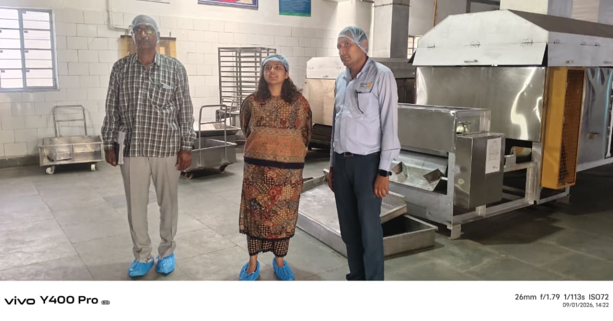 अक्षय पात्र की रसोई का CEO ने किया औचक निरीक्षण