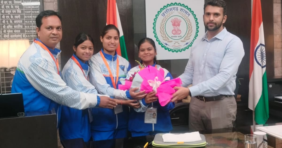 रायगढ़ की बेटियों ने अंतरराष्ट्रीय खेल मंच पर बढ़ाया देश का मान