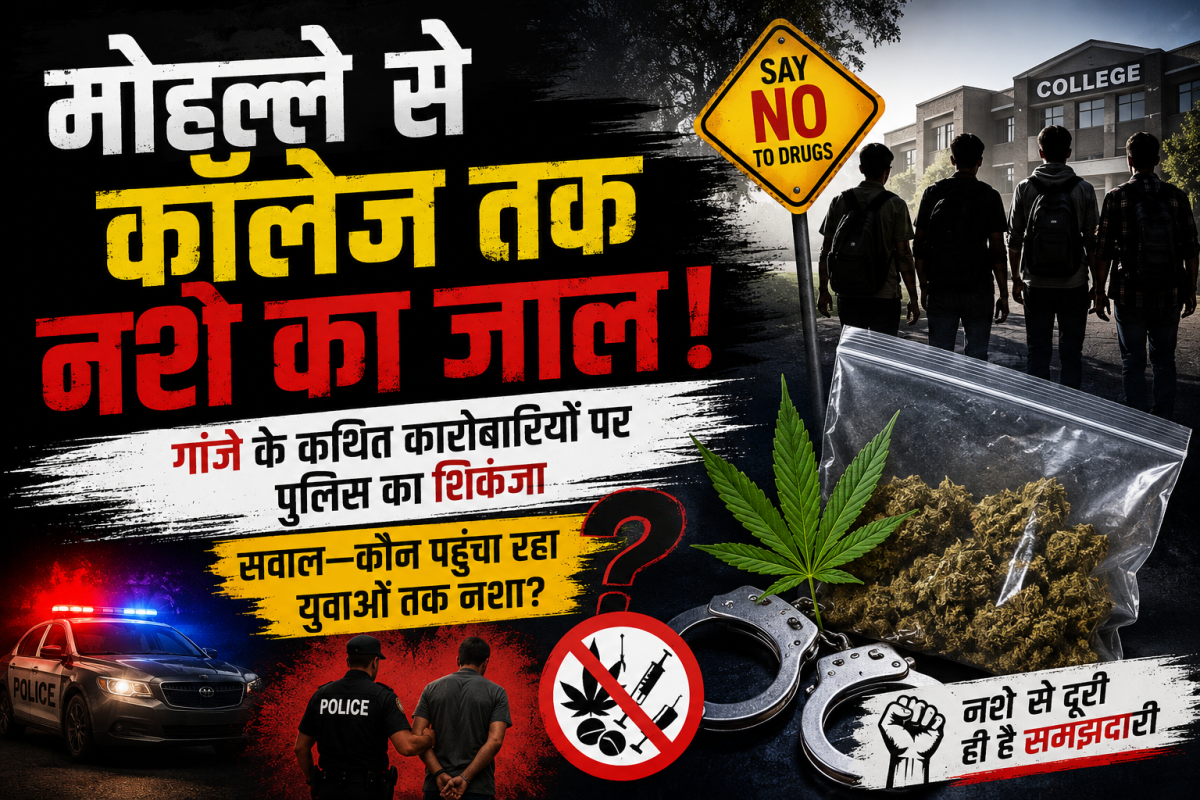 मोहल्ले से कॉलेज तक नशे का जाल?
