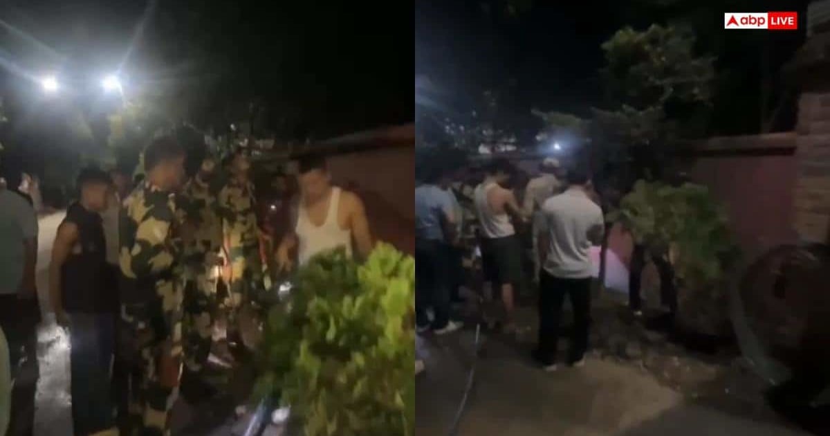 मणिपुर कांग्रेस नेता के घर के बाहर बम ब्लास्ट, देखिए वीडियो