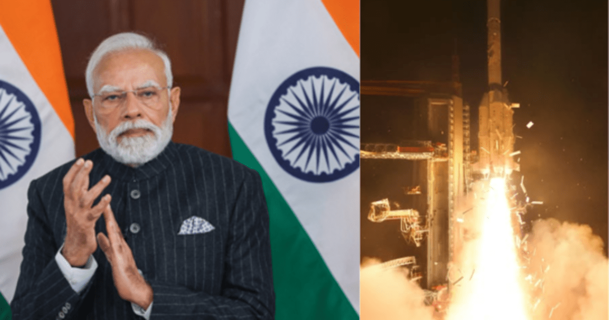देश को पहला पृथ्वी अवलोकन उपग्रह मिला, प्रधानमंत्री ने इसरो को बधाई दी