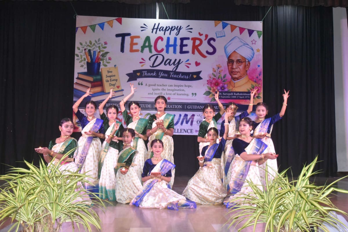 कैम्पियन स्कूल में हर्षोउल्लास व आदर के साथ मनाया गया शिक्षक दिवस