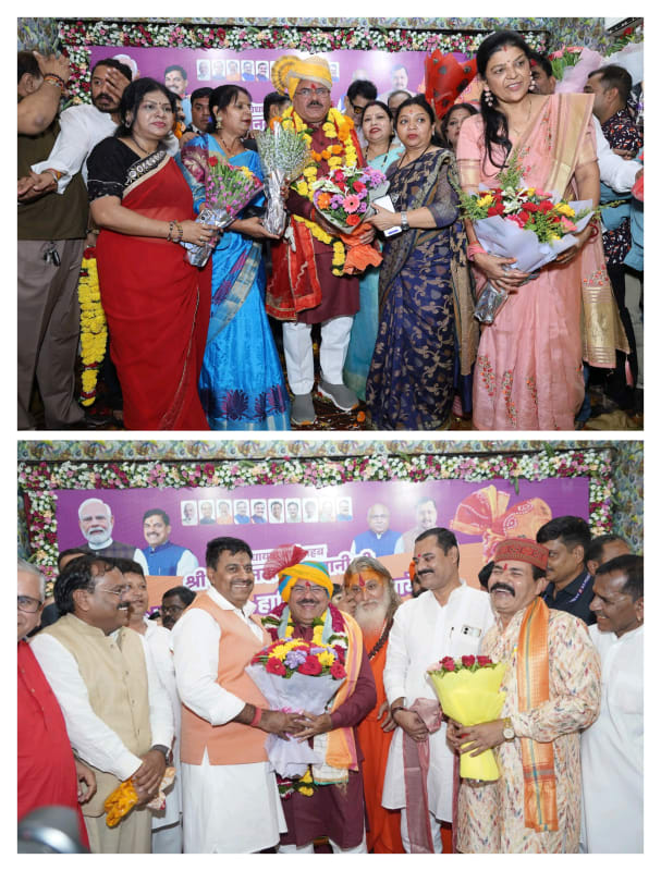 मानस भवन में मनाया गया विधायक भगवानदास सबनानी का जन्मदिन, हजारों लोगों ने दी शुभकामनाएं