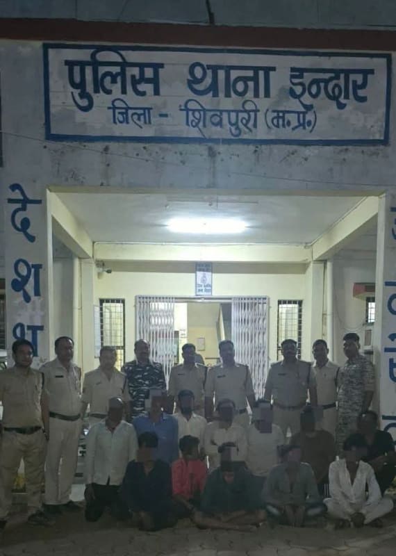 कुटवारा शराब दुकान में तोड़फोड़ मामले में 13 आरोपी गिरफ्तार, जगराम से हरकुंवरबाई तक सभी जेल भेजे
