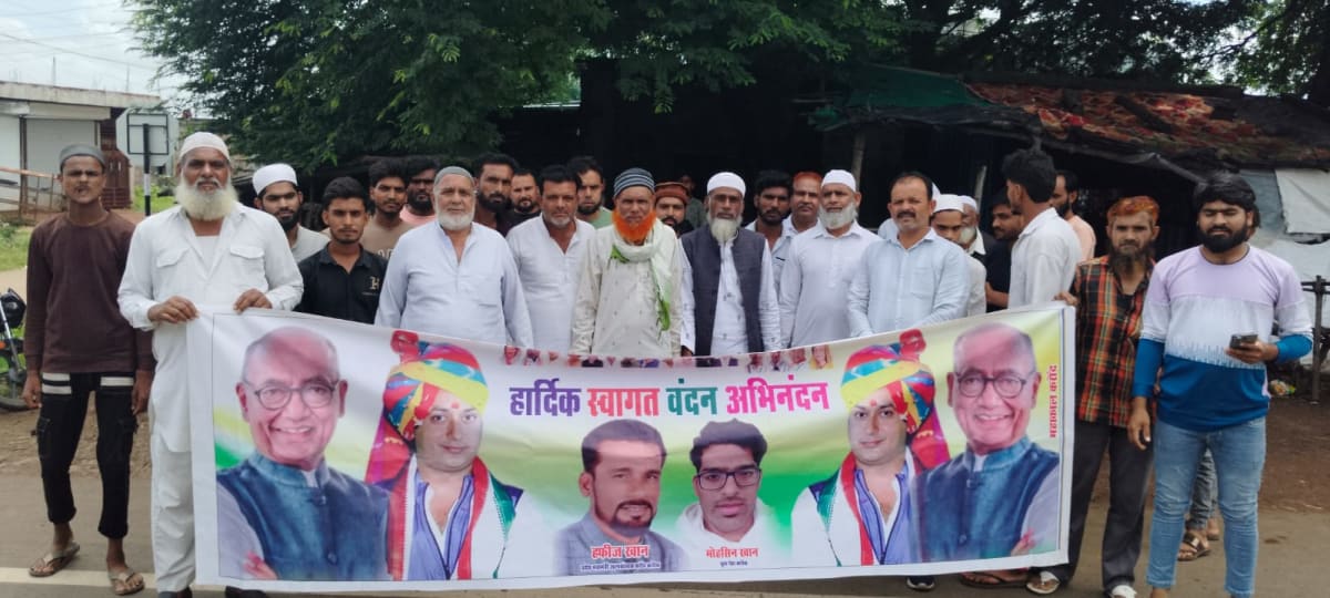 पिपलिया जोड़ में जयवर्धन सिंह का भव्य इस्तकबाल, कांग्रेस कार्यकर्ताओं ने किया जोरदार स्वागत