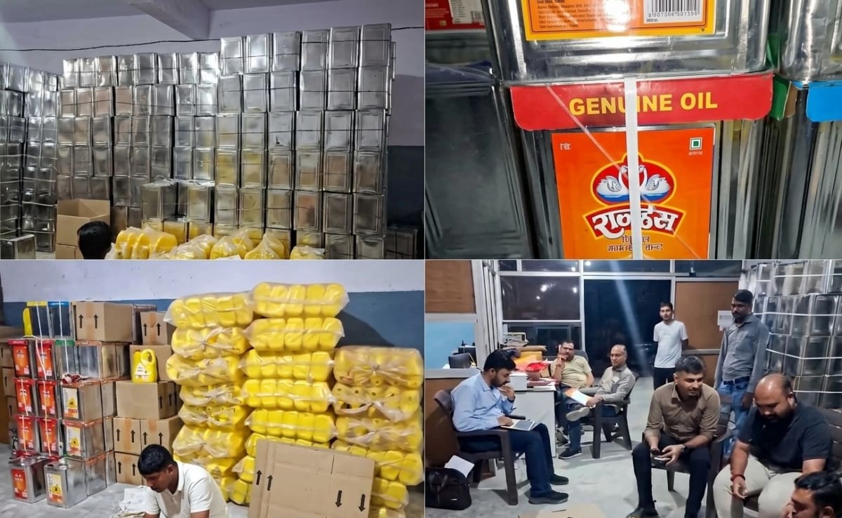 सूरत में नकली घी फैक्ट्री पर छापा, 35 लाख से ज्यादा का माल जब्त; बिना लाइसेंस चल रही थी यूनिट