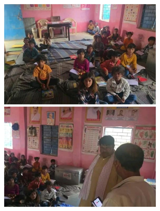 80 बच्चों के लिए एक कमरा, स्कूल के पास ताल-तलैया और जर्जर भवन; विधायक कैलाश कुशवाह के निरीक्षण में खुली सरकारी स्कूलों की बदहाली
