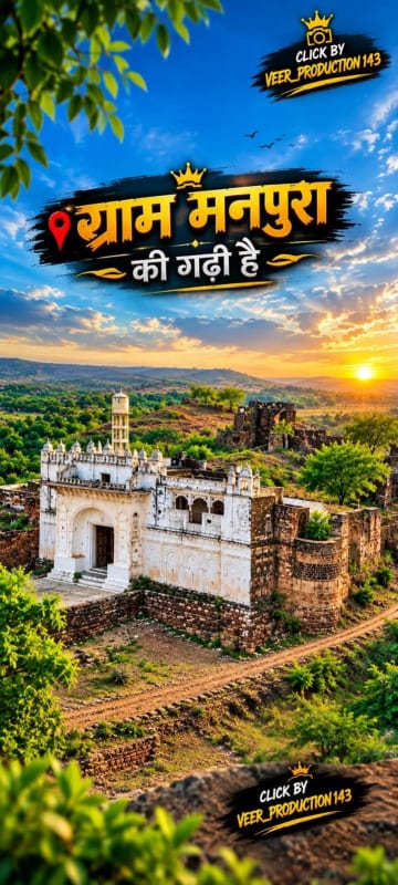 मनपुरा गढ़ी में छिपा है धंधरे चौहानों और खंगार वंश की विरासत का इतिहास