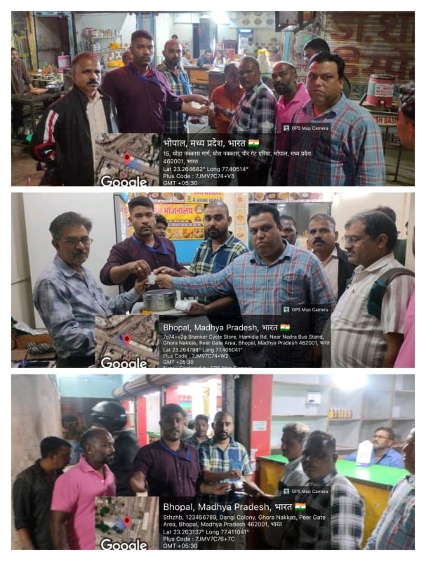 पुराने भोपाल में रातभर चला स्वच्छता अभियान, नादरा बस स्टैंड से भारत टॉकीज तक निगम की टीम ने किया निरीक्षण