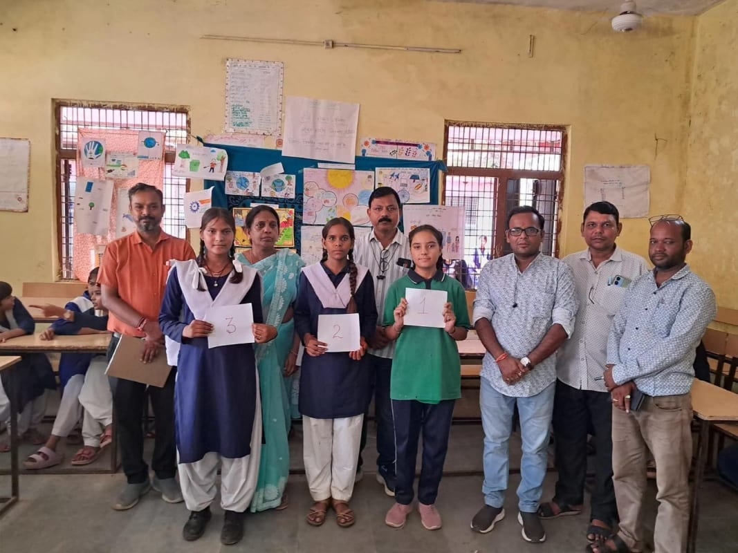 विकसित भारत संकल्प कार्यक्रम में विद्यार्थियों ने दिखाई प्रतिभा, चित्रकला और भाषण प्रतियोगिता में उत्साहपूर्वक लिया भाग