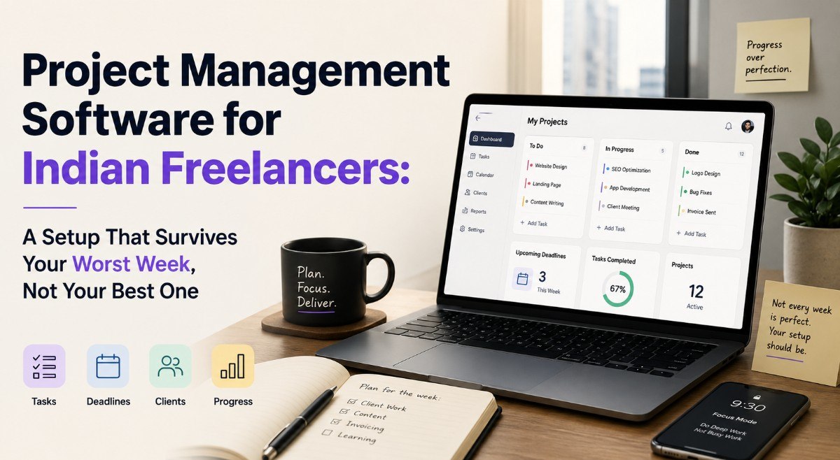 Project Management Software for Indian Freelancers: A Setup That Survives Your Worst Week, Not Your Best One