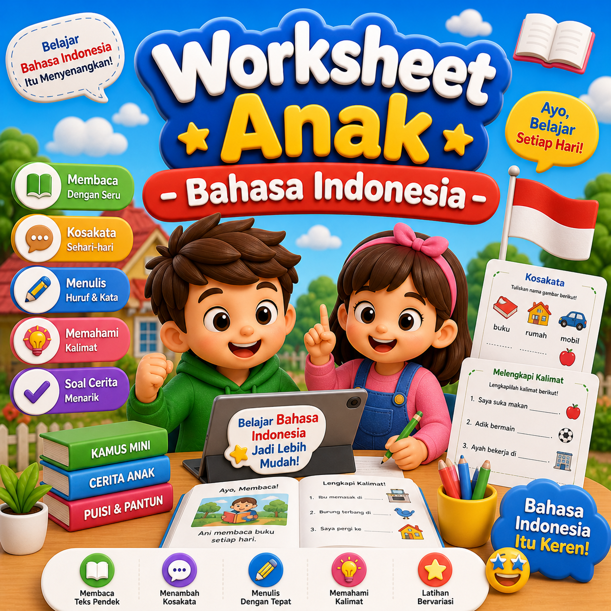 Tema 02: Bahasa Indonesia Anak