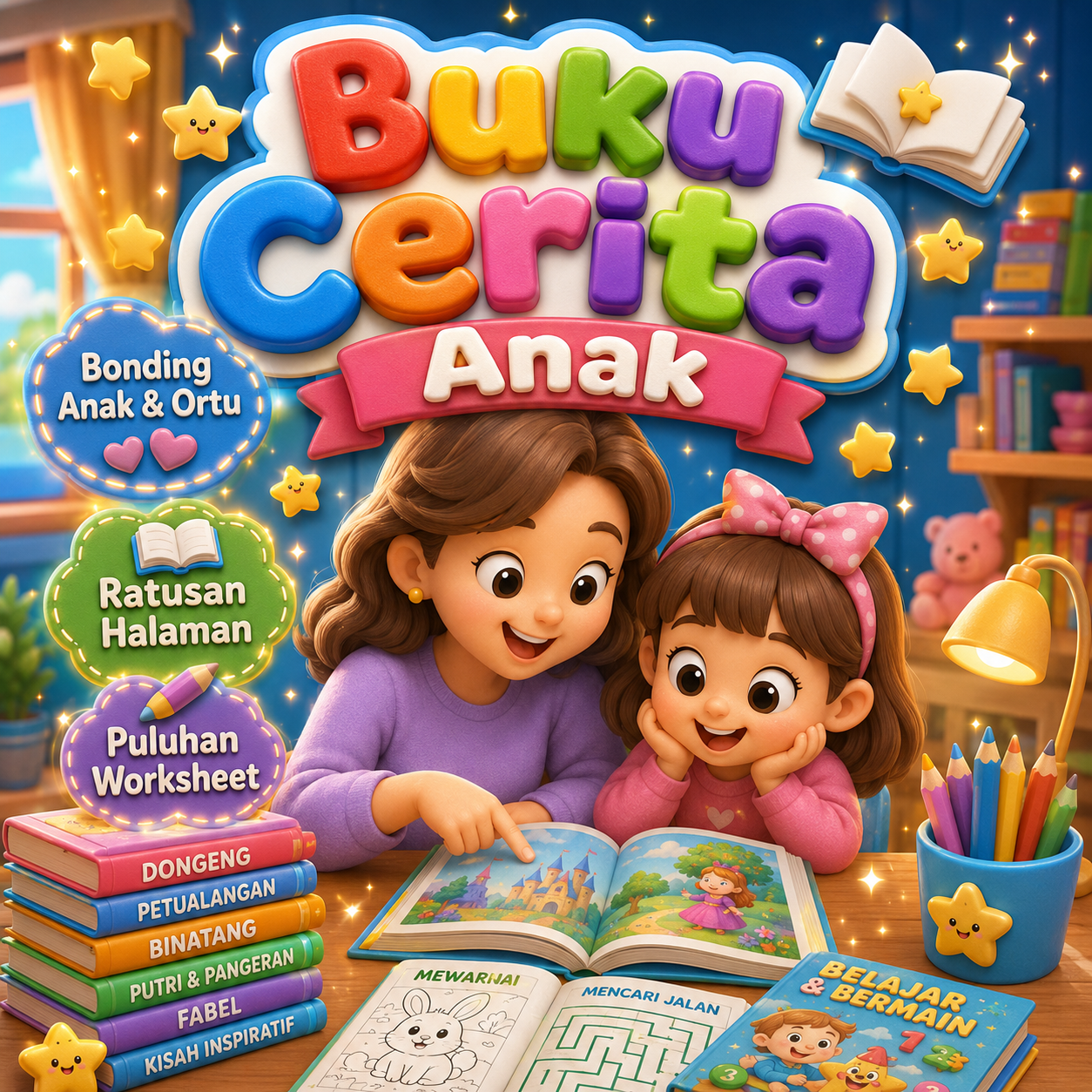 Tema 17: Buku Cerita Anak Bergambar