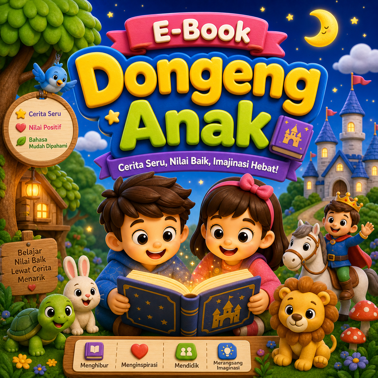 Tema 15: E-Book Dongeng Anak Bernarasi