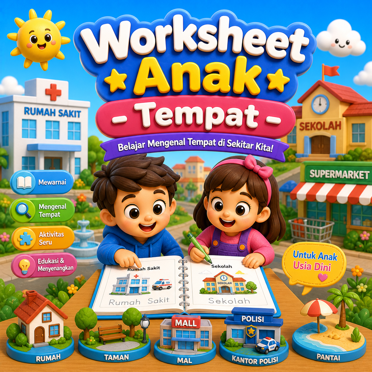 Tema 09: Mengenal Tempat & Lingkungan