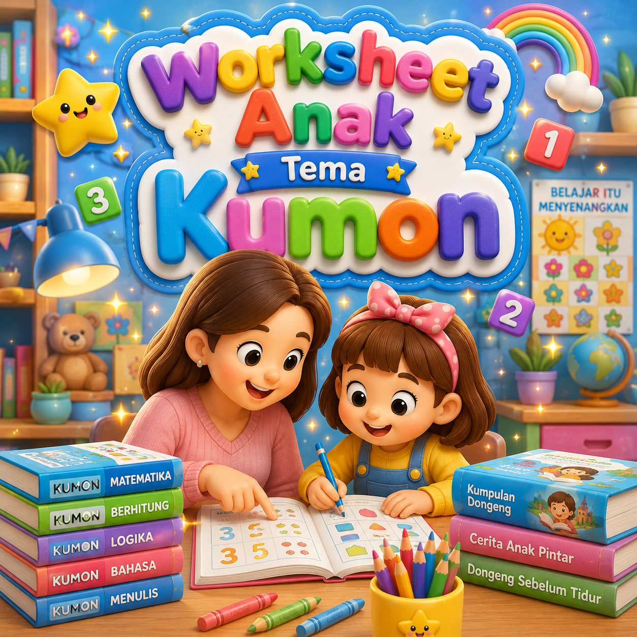 Tema 23: Metode Kumon Anak (Latihan Bertahap)