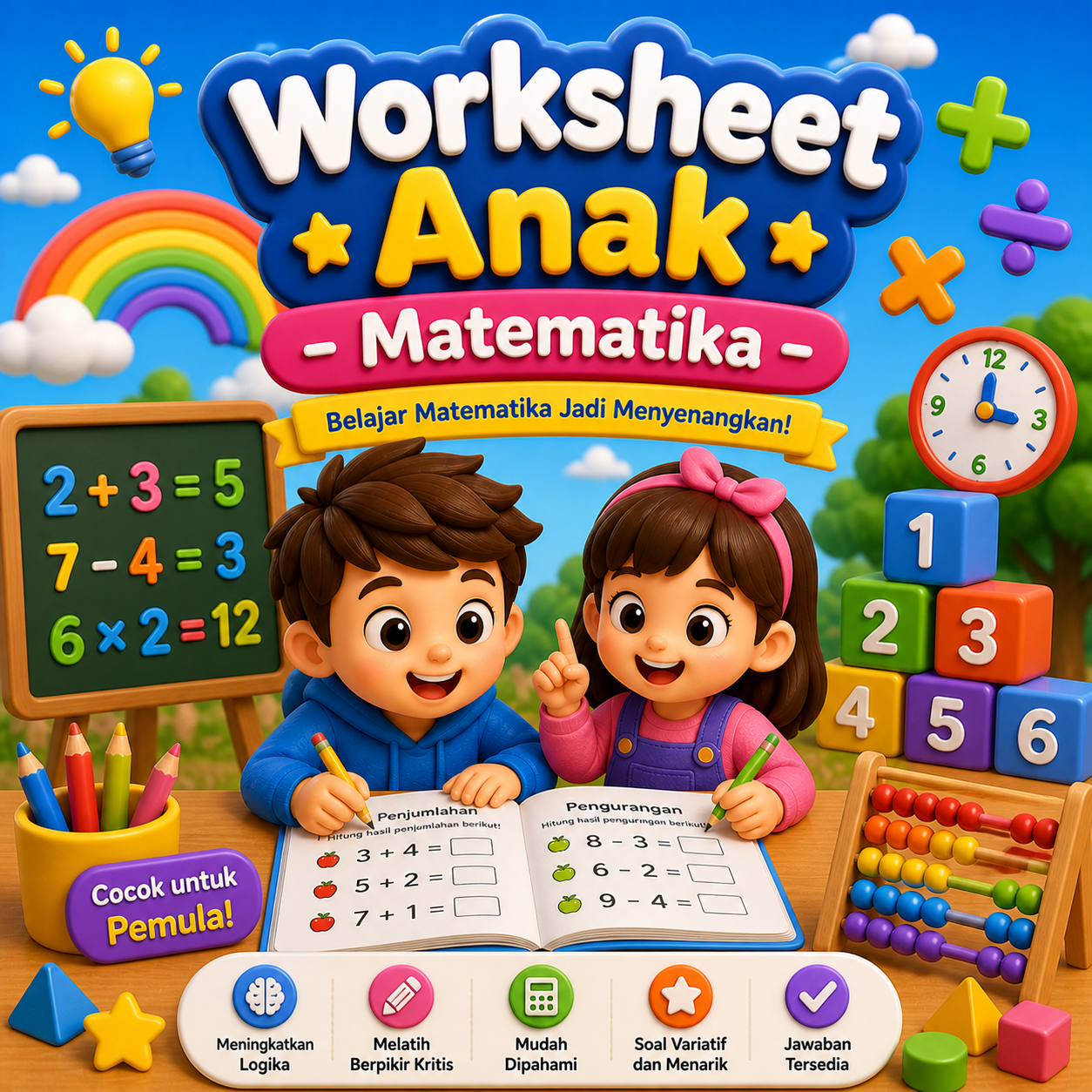Tema 12: Matematika & Berhitung Ceria