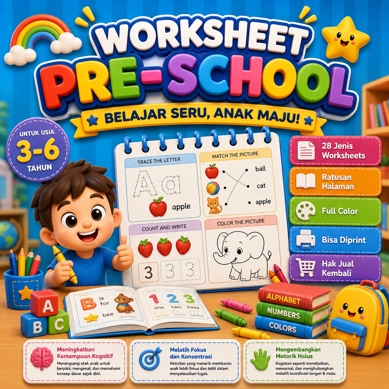 Tema 18: Pre-School (Pra-Sekolah)