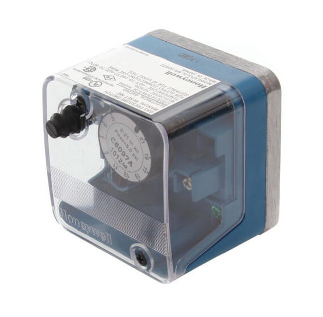PRESOSTATO DE GAS HONEYWELL C6097A1012 3 -21 IN WC O 7.5 -53 MBAR