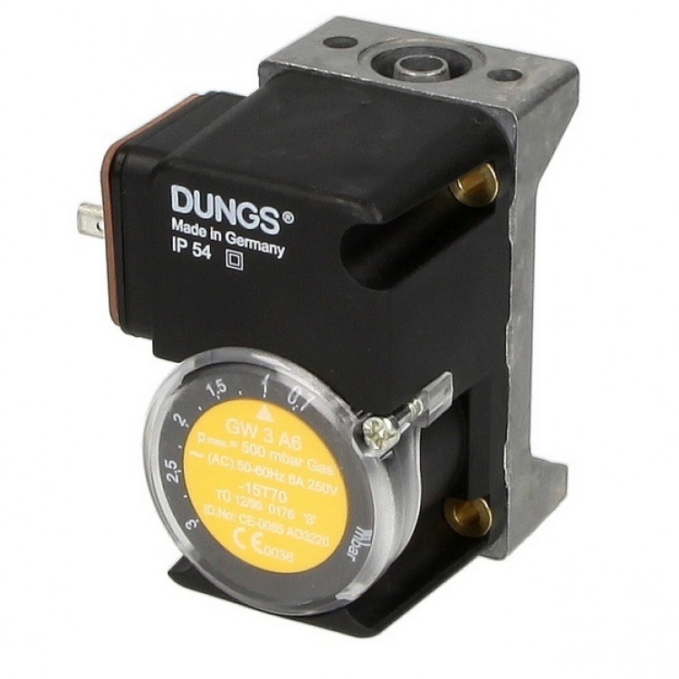 PRESOSTATO DE AIRE DUNGS GW3A6 1.0 - 3.0 MBAR