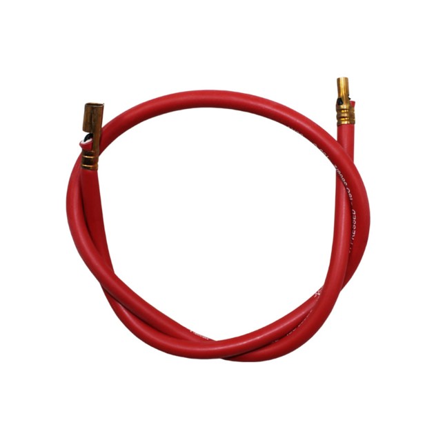 CABLE PARA ELECTRODO DE IGNICION RIELLO FS10-20 CON TERMINALES Y CHUPON
