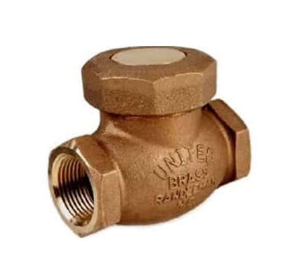 CHECK DE BRONCE UNITED BRASS 50T 1"