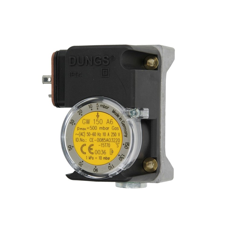 PRESOSTATO DE GAS DUNGS GW150A6 5 - 150.0 MBAR