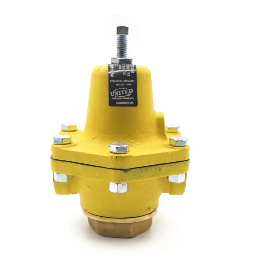 REGULADOR DE PRESION DE VAPOR-PETROLEO UNITED BRASS 3/4"