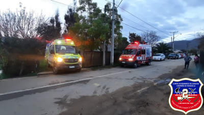 Nuestra unidad de rescate (R-2) trabajó en emergencia de rescate de persona en Sector Colo Colo a cargo Capitán Eric Maureira