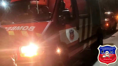 Nuestra unidad de rescate (R-2) trabajó en emergencia de rescate vehicular en Sector Cuesta Barriga Km 16