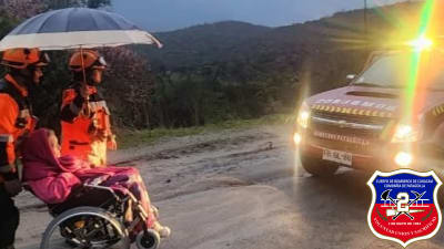 Rescate de persona Sector Miraflores
