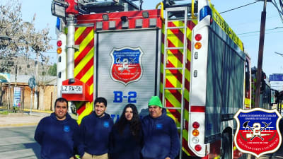 Nuestra unidad B-2 se encuentra cubriendo cuartel al Cuerpo de Bomberos de María Pinto A cargo de nuestro Teniente 2 Gonzalo Meneses