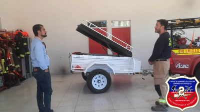 Colbún dona carro de arrastre para emergencias