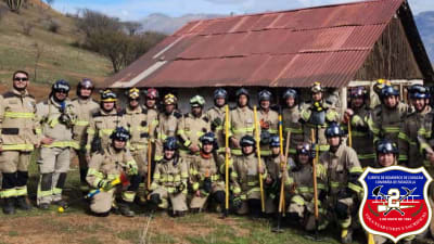 Los días viernes 7 y sábado 8 de julio se llevó a cabo una capacitación teórico-práctico de incendios forestales para el cuerpo de bomberos de Til Til