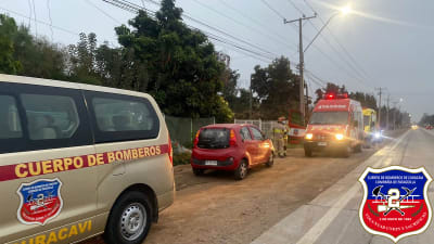 Nuestra unidad de rescate (R-2) trabajó en emergencia de rescate de persona en Sector Patagüilla El Bosque a cargo Capitán Eric Maureira