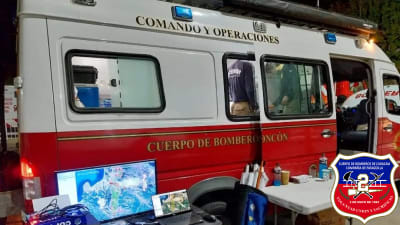 Nuestro Director Marcos Mardones se encuentra apoyando en el incendio al sistema nacional de operaciones GTO Forestal