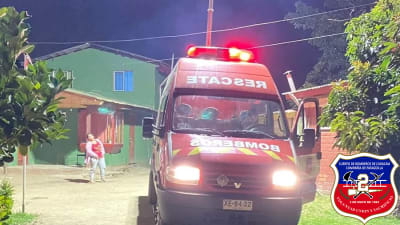 Nuestra unidad de rescate (R-2) trabajó en emergencia de rescate de persona en Sector Ruta G-68, Pasaje 3