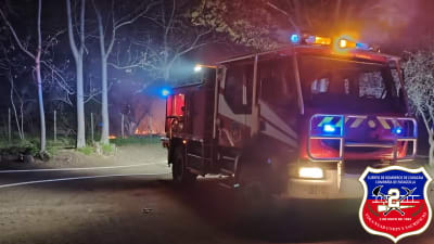 Incendio de pastizal