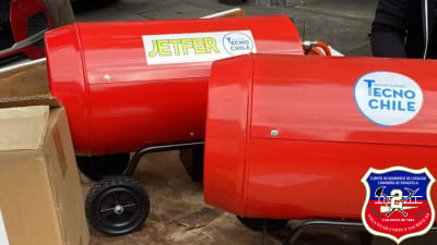 Tecno-Chile nos dona un termo-calefactor