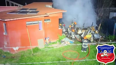 Incendio Estructural Sector El Ajial