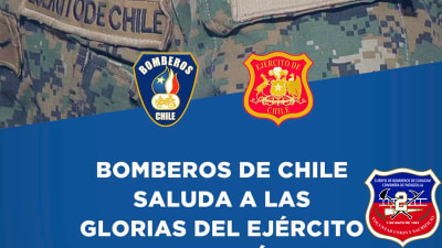 Glorias del Ejército saludamos y enviamos un fraternal abrazo a cada uno de los integrantes del Ejercito Chile en sus 213 años de historia