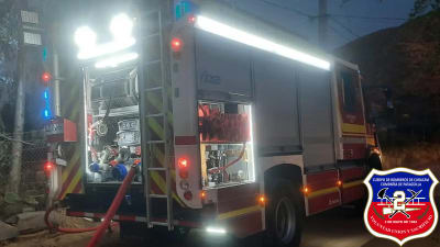 Nuestra unidad B-2 trabajó en incendio estructural Sector La Portada Curacaví