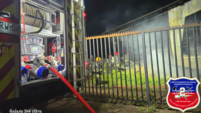 Incendio Estructural Ruta G-68 Km 35
