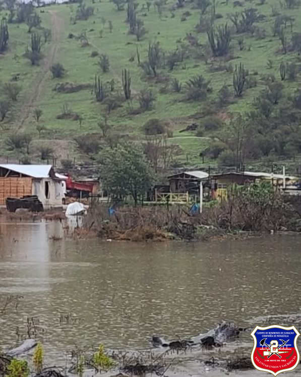 Continuamos monitoreando las condiciones del sistema frontal Sector Cuesta Barriga y El Ajial