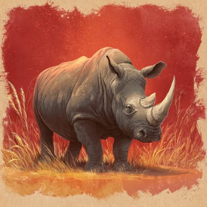 White Rhinoceros