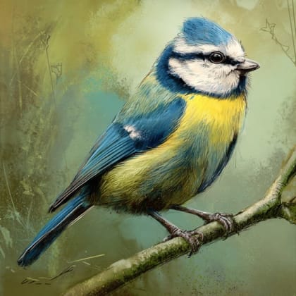 Eurasian Blue Tit