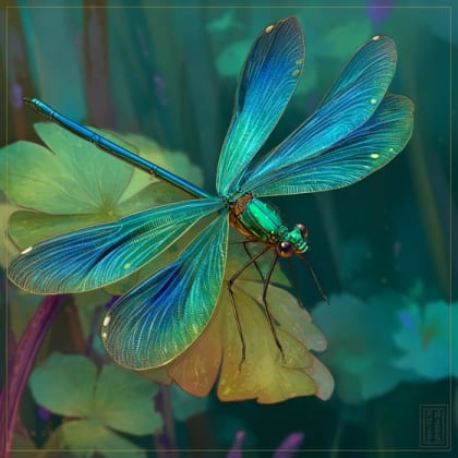 Blue-tailed Damselfly