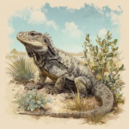 Spiny-tailed Iguana